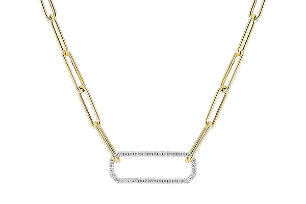 F291-82270: NECKLACE .50 TW (17 INCHES)