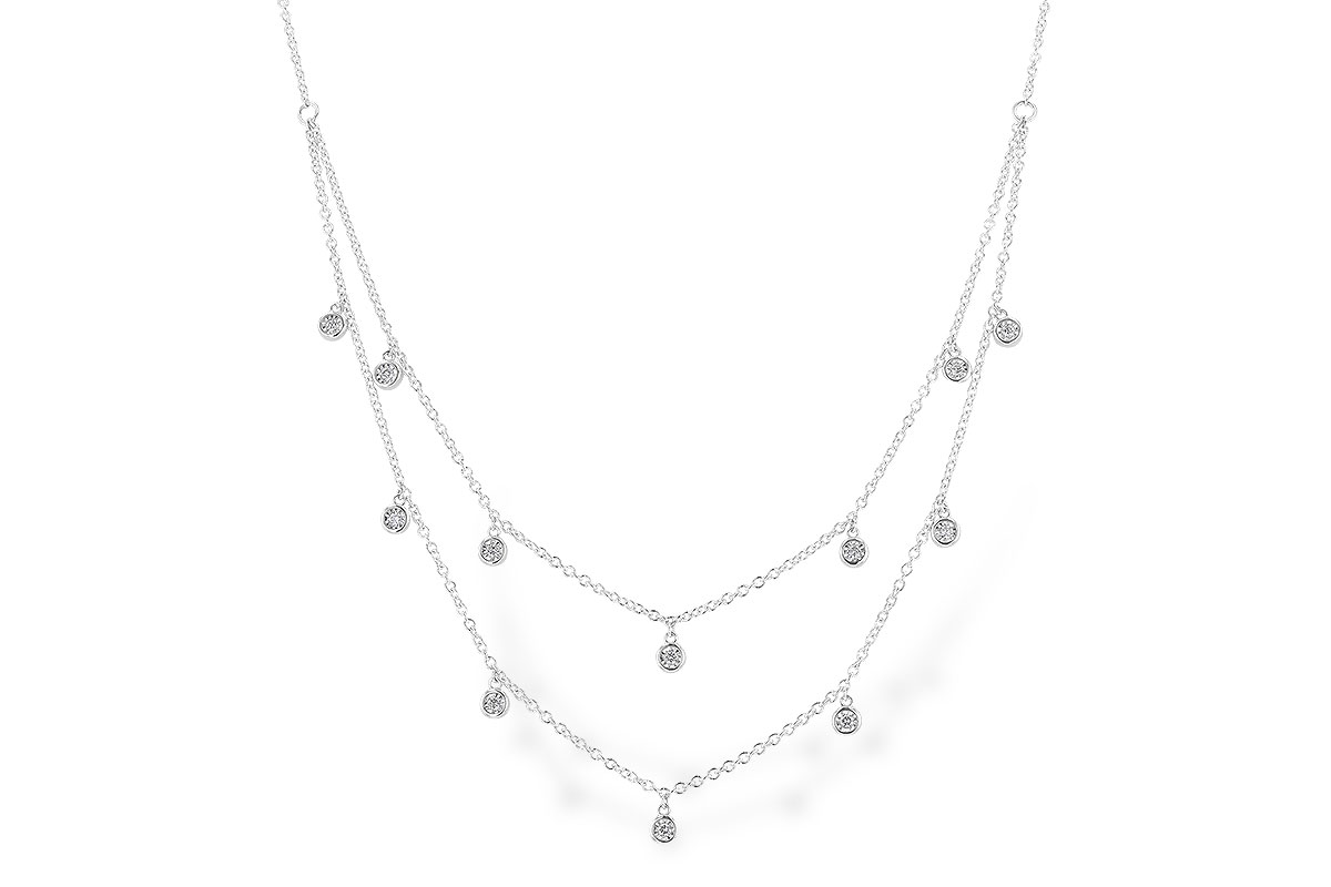 F291-83170: NECKLACE .22 TW (18 INCHES)