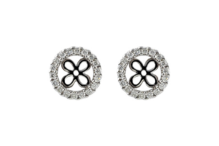 K205-49479: EARRING JACKETS .30 TW (FOR 1.50-2.00 CT TW STUDS)