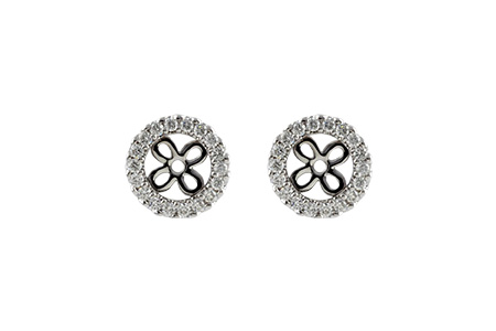 L205-49470: EARRING JACKETS .24 TW (FOR 0.75-1.00 CT TW STUDS)