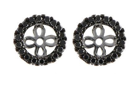 M206-37651: EARRING JACKETS .25 TW (FOR 0.75-1.00 CT TW STUDS)
