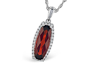 M290-93160: NECK 1.75 GARNET 1.87 TGW